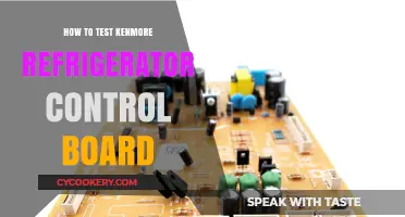 Testing Your Kenmore Refrigerator Control Board: A Step-by-Step Guide