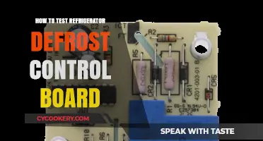 Testing Your Refrigerator Defrost Control Board: A Step-by-Step Guide