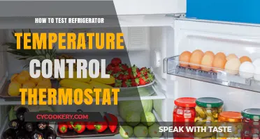 Testing Your Refrigerator's Thermostat: A Step-by-Step Guide to Accuracy