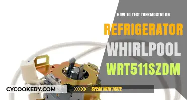 Troubleshooting Your Whirlpool WRT511SZDM00 Refrigerator Thermostat: A Step-by-Step Guide