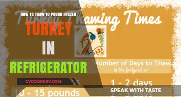 Safely Thawing a 10-Pound Frozen Turkey in the Refrigerator: A Step-by-Step Guide