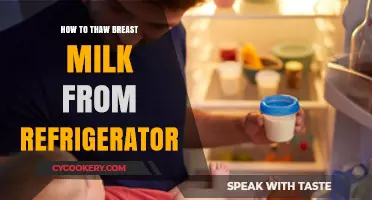 Safe and Quick Tips for Thawing Refrigerated Breast Milk