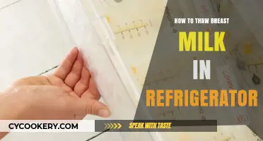 Safely Thawing Breast Milk in the Fridge: A Step-by-Step Guide