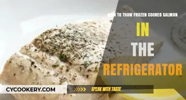 Safely Thawing Frozen Cooked Salmon in Your Refrigerator: A Guide