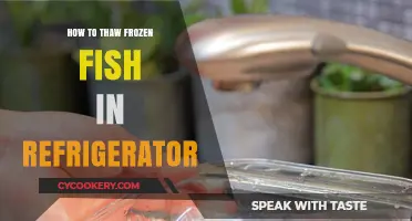 Safely Thawing Frozen Fish in Your Refrigerator: A Step-by-Step Guide