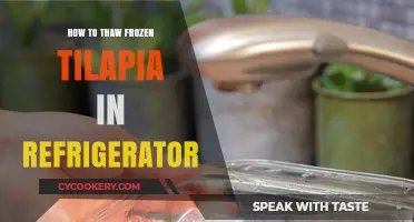 Safely Thawing Frozen Tilapia: A Refrigerator Guide for Freshness