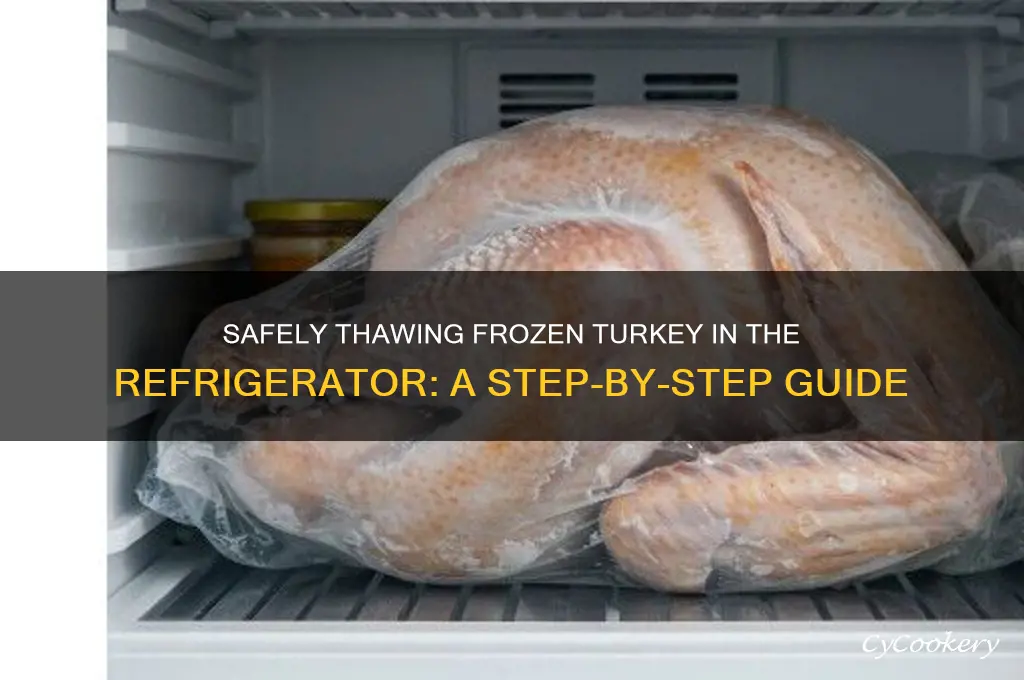 how to thaw frozen turkey in refrigerator
