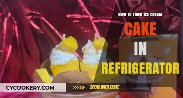 Effortless Thawing: The Ultimate Guide to Refrigerator Ice Cream Cake Thawing