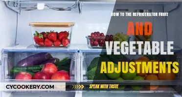 Optimize Your Refrigerator Settings for Fresh Fruits and Vegetables