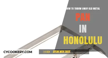 Honolulu's Guide to Dispose of Old Metal Pans