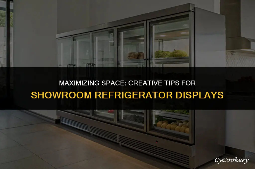how to tien of showroom display on mr refrigerator
