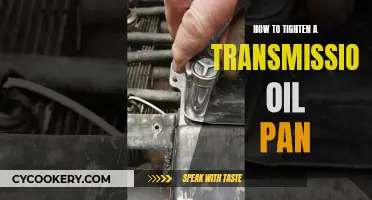 Tightening a Transmission Oil Pan: Step-by-Step Guide