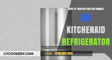 Easy Fix: Tightening Your KitchenAid Freezer Handle in Minutes