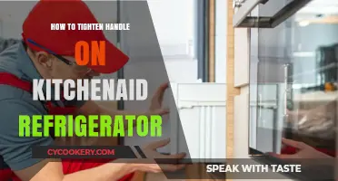 Quick Fix: Tightening Your KitchenAid Refrigerator Handle Easily