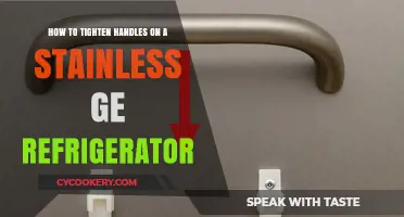 Easy Steps to Tighten Handles on Your Stainless GE Fridge