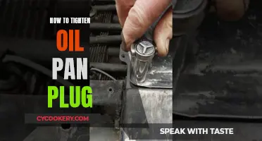 Tightening Oil Pan Plug: A Step-by-Step Guide