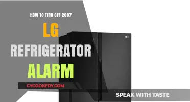 Silencing the Beeps: A Guide to Turning Off Your 2007 LG Fridge Alarm