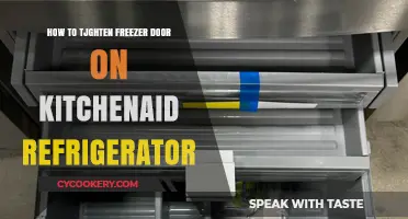 Mastering the Perfect Seal: How to Tighten Your KitchenAid Freezer Door