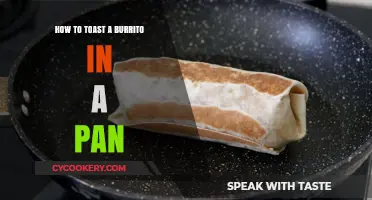 Toasty Burrito Bliss: Pan-Fry to Perfection
