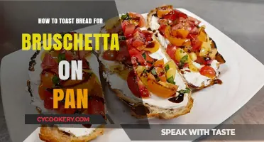 Perfect Bruschetta: Toasting Bread in a Pan