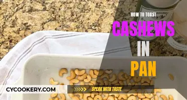 Toasting Cashews: The Perfect Pan Method