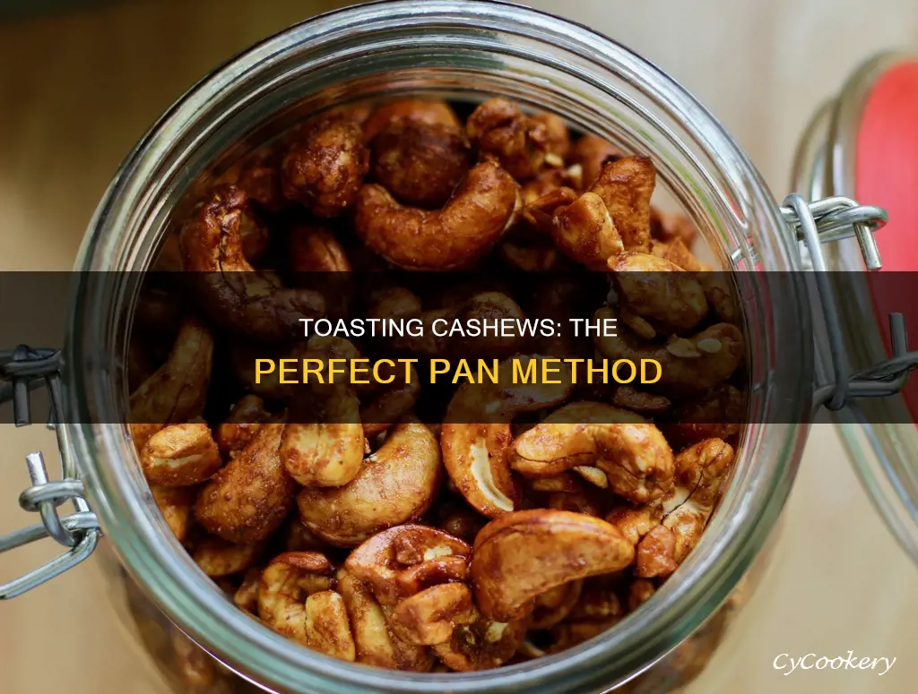 how to toast cashews in pan