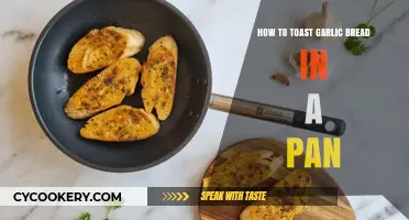 Toasty, Golden Garlic Bread: Pan-fried Perfection