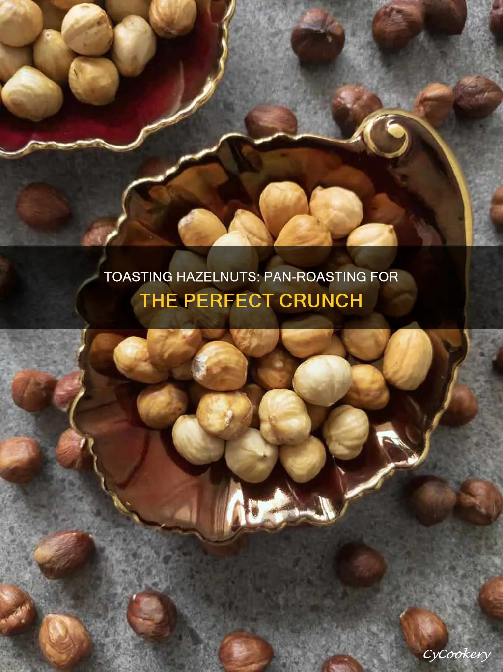 how to toast hazelnuts in a pan