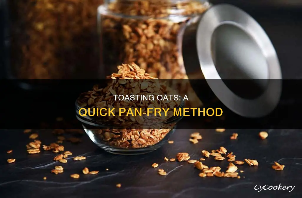 how to toast oats in pan