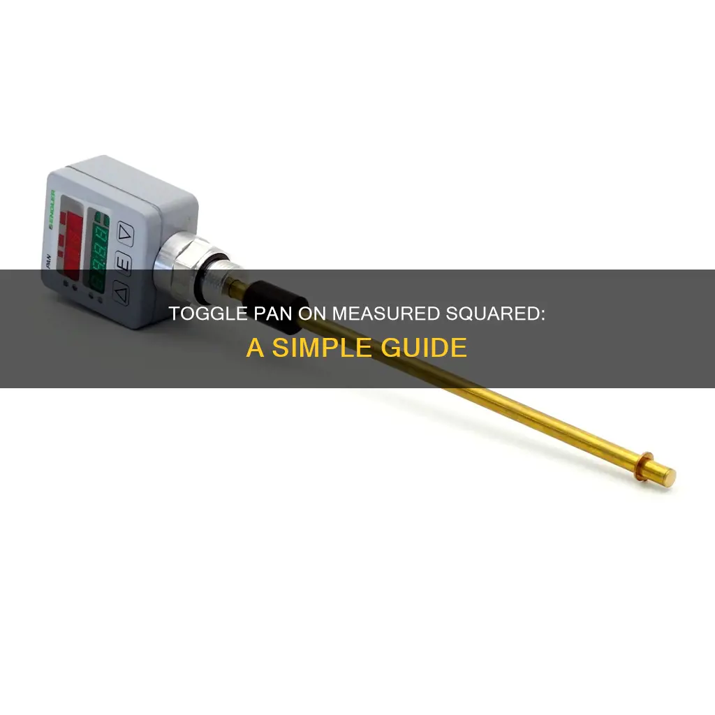 how to toggle pan on measured squared