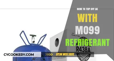 Effortless AC Maintenance: Topping Off with MO99 Refrigerant