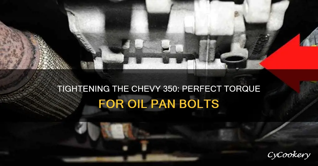 how to torque a 350 chevy oil pan