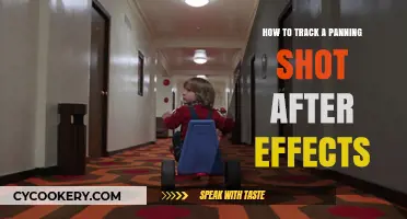 Tracking Panning Shots: After Effects Mastery