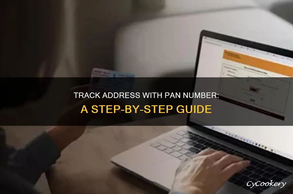 how to track address using pan number