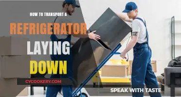 Safely Transporting Your Refrigerator: Laying Down Tips and Tricks