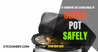 Transporting Hot Meals: The Safe Crock Pot Way