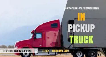 Safely Hauling Your Fridge: A Pickup Truck Transport Guide