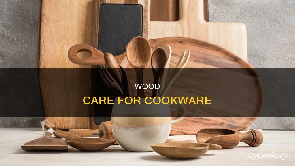 how to treat wood on pots and pans