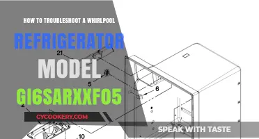 Expert Tips: Troubleshooting Your Whirlpool GI6SARXXF05 Refrigerator