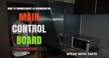 Diagnosing GE Refrigerator Issues: A Guide to Main Control Board Troubleshooting