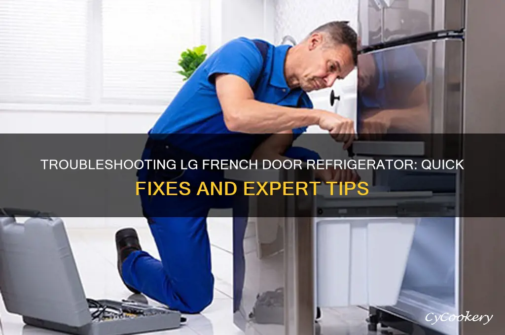 how to troubleshoot lg french door refrigerator