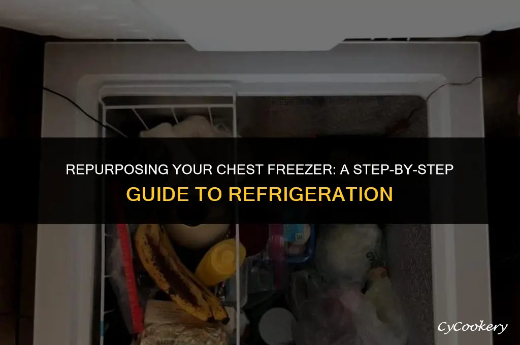 how to turn a chest freezer into a refrigerator