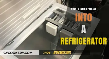 Transform Your Freezer into a Fridge: A Simple DIY Guide