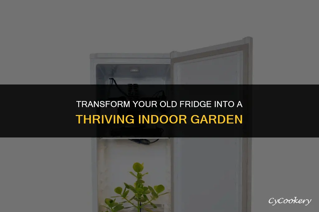 how to turn a refrigerator into a grow box