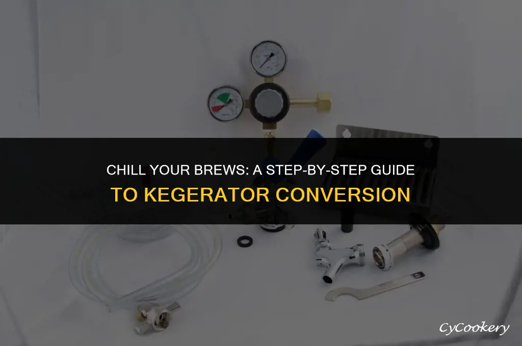 how to turn a refrigerator into a kegerator