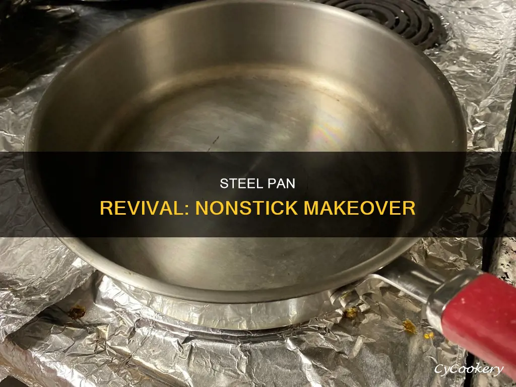 how to turn a steel pan into a