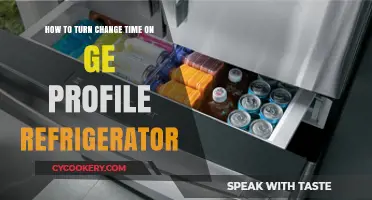 Effortless Time Adjustment: GE Profile Refrigerator Guide