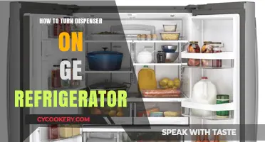 Easy Steps to Activate Your GE Refrigerator's Water Dispenser