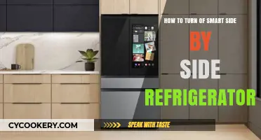 Effortlessly Disable Smart Side-by-Side Fridge Features: A Quick Guide