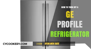 Easy Steps to Power Down Your GE Profile Refrigerator